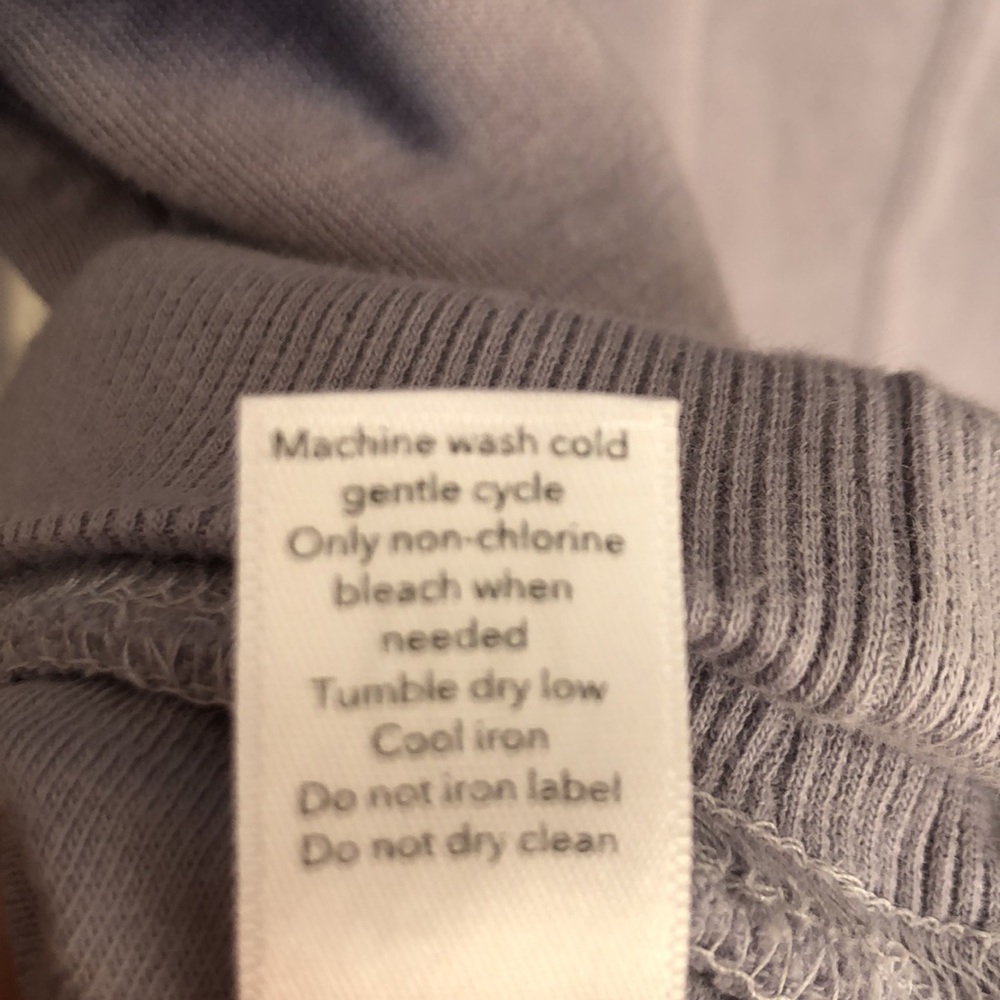 Athleta Ombre Sweat Shirt Sz Small - Picture 6 of 6